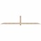 Ekena Millwork Eugene Smooth Timber Gable Bracket, Douglas Fir, 108"W x 22"H x 3 1/2"D x 3 1/2"F, 5/12 Pitch GBW108X22X0404EUG00SDF - alternate 1